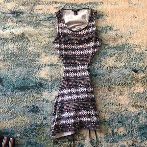 Aztec Print Mini dress